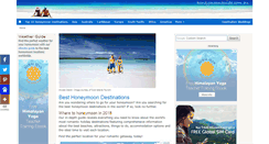 Desktop Screenshot of honeymoonguide.com.au