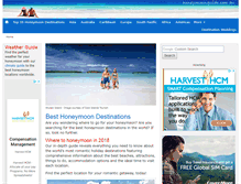 Tablet Screenshot of honeymoonguide.com.au